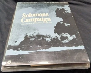 Solomons Campaign SPI Flatpac WW2 Naval Tray Game NEW Unpunched 1973 - Picture 1 of 4