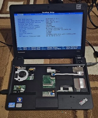 Lenovo x121e Joblot of 5, Core i3, working, no hdd, Keyboard Or Battery Plz Read - Image 1 of 3