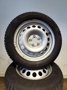 4 Winterräder 225 55 R17 Mercedes V Klasse W447 17" Stahlfelgen - Bild 1 von 7