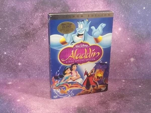 Disney Aladdin DVD Platinum Edition 2-Disc w/ Inserts FREE SHIPPING - Picture 1 of 6
