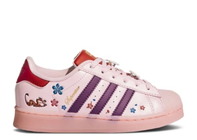 Adidas x Disney Originals Superstar El I - Mulan, Style# IH5025, Infant Size 8K - Image 1 of 4
