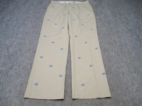 North Carolina Tar Heels Pants Mens 36 All Over Print Khaki Golf Preppy  36x32 Cover