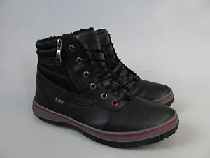 Pajar Canada Tavin Boots Mens US Size 11-11.5 Black Waterproof Winter Side Zip - Picture 1 of 13
