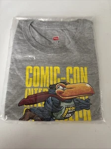 San Diego Comic Con International Official Logo T-Shirt grau Größe Large L - Bild 1 von 5