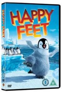 Happy Feet Hugh Jackman 2007 New DVD Top-quality Free UK shipping - Picture 1 of 8