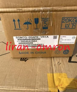 Nuevo Servomotor SGM7G-05APK-YR1A Envío DHL/FedEX - Imagen 1 de 2