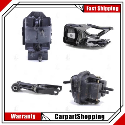 Juego de 4 montaje de motor para anclaje de gasolina Pontiac Grand Prix 2005-2008 5,3 L Foto 1 de 4