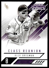 2015 Panini Contenders Class Reunion Alex Bregman LSU Tigers #2 R1