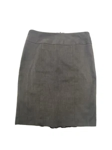 BCX Damen Career Business Bleistiftrock Größe 9 Schwarz Rücken Rüschen Reißverschluss hinten - Bild 1 von 8