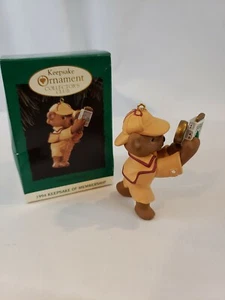 Detective Dog "Holiday Pursuit" 1994 Hallmark Keepsake Ornament Collector's Club - Picture 1 of 7