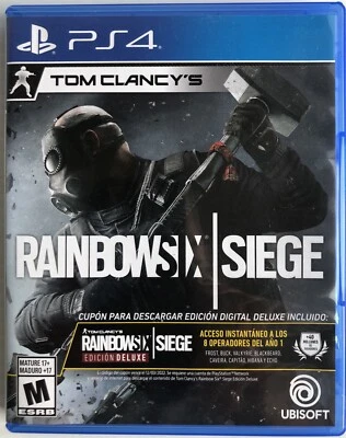 RAINBOW SIX/SIEGE PS4 (LATAM) NTSC USA/CANADA NEW AND NOT FACTORY SEALED - Image 1 of 3