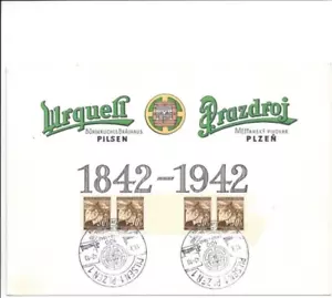 Pilsner Urquell Beer - First Day of Issue Stamps - October 1942 - Picture 1 of 3