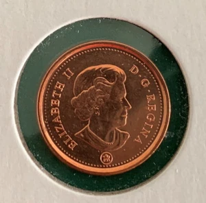 Canada 2012 1 One Cent Proof Like Magnetic AUNC - Picture 1 of 2