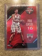 PAU GASOL   2015-16 Panini TOTALLY CERTIFIED MIRROR RED #55  /149