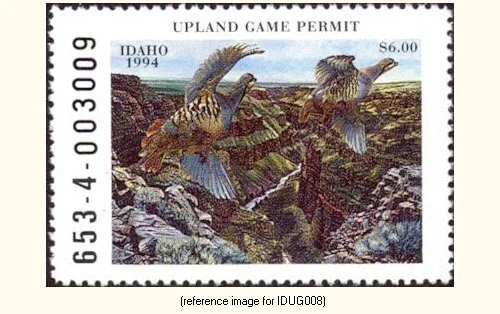 D2K Idaho Upland Game 1994 $6.00 - Image 1 of 1