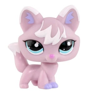 Mini lps Shop lps Purple Fox #2400 Blue Eyes Girl Kids Boy Gift Collectable Toys - Picture 1 of 5