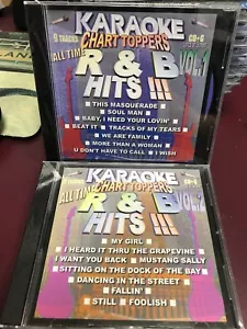 Chart Toppers Karaoke R&B Hits Vol 1 & 2 CDG Multiplex Sealed 2 Disc Set - Picture 1 of 6
