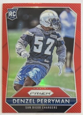 Denzel Perryman 2015 Panini Prizm Red Prizm RC SP #226 San Diego Chargers ESE - Image 1 of 2