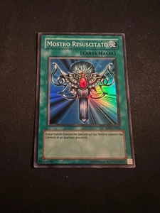 Monster Reborn Super Rare ITALIAN RP01-EN016 IT016 Light Play Yugioh! - Picture 1 of 2