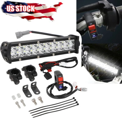 Kit de iluminación de barra de luz LED Plug and Play para CRF110 KLX110 110L TTR110 Foto 1 de 4