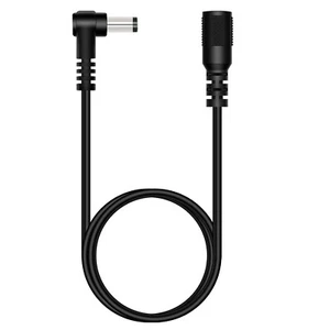 100pcs DC Power 5.5mm x 2.1mm Male 90° Right Angle To Female Extension Cable 1m - Picture 1 of 12