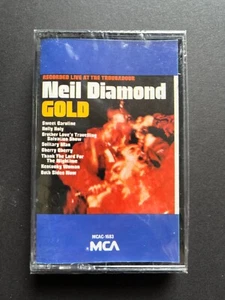 Neil Diamond Live at the Trubadour Gold Cassette Tape - BRAND NEW FACTORY SEALED - Picture 1 of 3