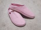Andres Machado Pink Slip On Slippers Size 43