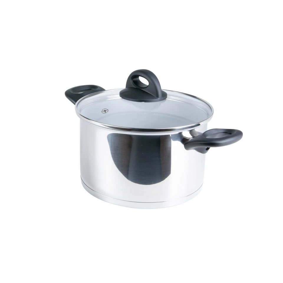 Genius Cerafit Steel Kochtopf Set 2-tlg 20cm Edelstahl 24679 (4023012246798)