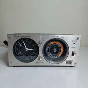 National Panasonic Analog Audio Timer TE61 Clock Vintage 60HZ - Picture 1 of 14