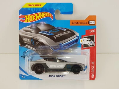 Coche Mattel Hot Wheels GHB75 HW Rescue - Alpha Pursuit - Imagen 1 de 2