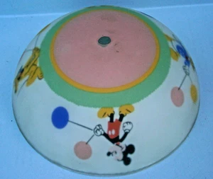 50er Jahre Mickey Mouse Disney Deckenleuchte Abdeckung, - Bild 1 von 6