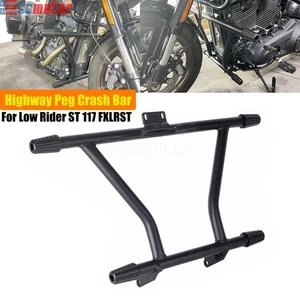 Highway Peg Crash Bar For Harley Softail Low Rider ST FXLRST 2022-2024 FXLRST - Picture 1 of 9