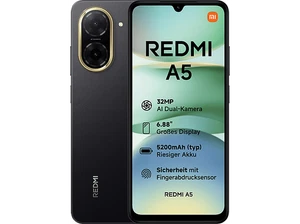 XIAOMI Redmi A5 64 GB Midnight Black Dual SIM Smartphone - Bild 1 von 1
