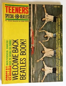 Revista Teeners Special Souvenir Beatles 1964, edición rara mal impresa excelente estado - Imagen 1 de 6