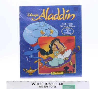 Álbum de pegatinas coleccionables Aladdin 1994 Panini Disney Store NUEVO SELLADO Foto 1 de 2
