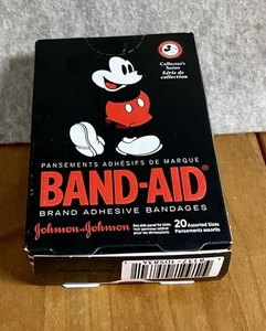 Nuevo BAND-AID Vendajes Mickey Mouse Tamaños Surtidos 20 Serie Coleccionistas - Imagen 1 de 3