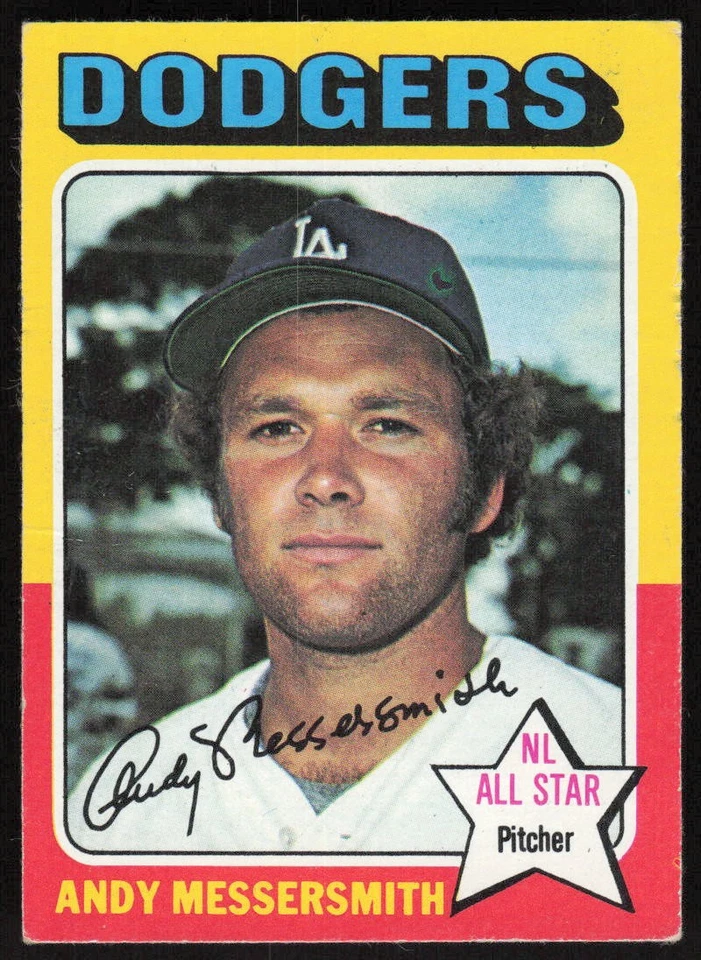 1975 Topps #440 Andy Messersmith - $1 SHIPPING (JB4) - Image 1 of 2