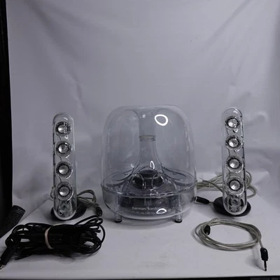 Harmon Kardon Soundsticks III Altavoz Multimedia Subwoofer Sistema de Sonido Probado Foto 1 de 4