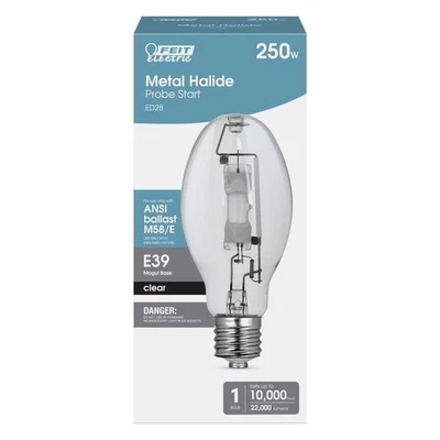 Feit 250 W ED28 HID Bulb 22000 lm White Metal Halide - Image 1 of 2