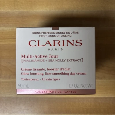 Crema de día CLARINS Multi-Active Jour tamaño completo 1,7 fl oz todo tipo de piel 🔥NUEVA🔥 Foto 1 de 4