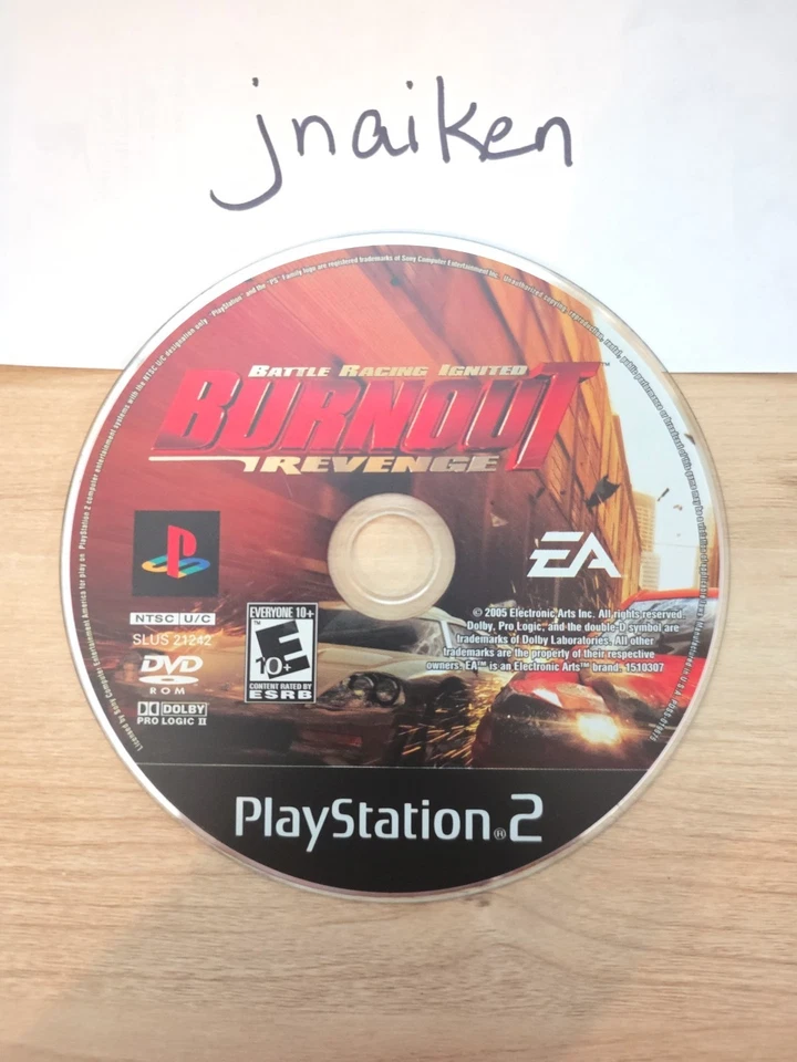 Burnout Revenge (PlayStation 2 PS2) Disc Only - Image 1 of 1