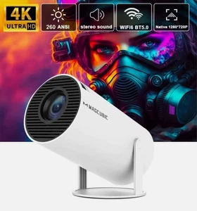 Magcubic Projector HY300 PRO+ 4K Android 11 Dual Wifi6 260ANSI Allwinner H713 - Picture 1 of 12