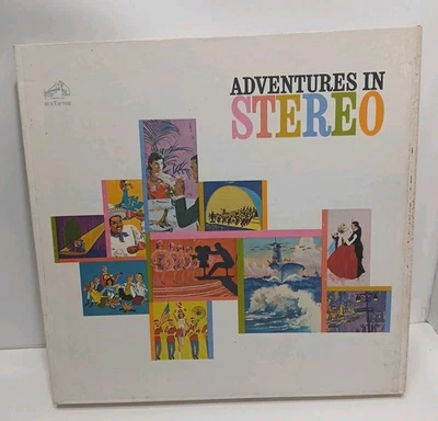 Vintage Record Set Adventures In Stereo 9 LP Box 1959 Swing Pops Broadway - Image 1 of 4
