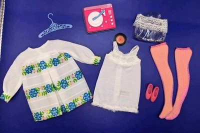 Vintage Barbie Francie Doll 1229 Sugar Sheers Outfit Complete EXCELLENT NM 1960s - Image 1 of 4