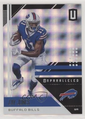 2018 Panini Unparalleled Superplaid /150 Zay Jones #22 - Image 1 of 2