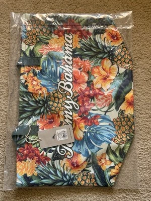 Сумка пляжная Tommy Bahama 2025 цветущая ананас тропический остров - запечатанная - Изображение 1 из 4