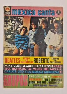 MEXICO CANTA No.487 AGUST 1970 RINGO STARR / STEPPENWOLF / ROBERTO CARLOS - Picture 1 of 8