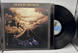 Jackson Browne Running on Empty Vinyl LP 70s Classic Rock + Lyric Sleeve - Picture 1 of 6