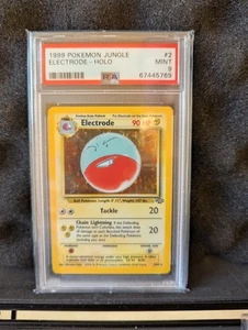 1999 Pokémon Jungle Electrode Holo 2 PSA 9 MINT - Picture 1 of 2
