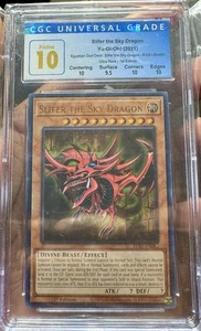 2021 Egyptian God Deck: Slifer the Sky Dragon - EGS1-EN001: CGC PRISTINE 10 - Bild 1 von 2